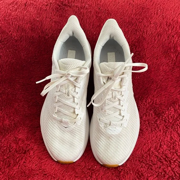 Men's Hoka Solimar White -- Size 10 - EUC! - Picture 2 of 10